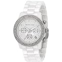 Michael Kors Watches Runway (White) [Watch] Michael Kors