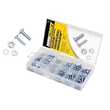 MAXCRAFT by MIT 7693 Bolt Nut and Washer Assortment, SAE, 330-pc.