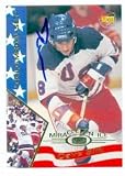 Dave Silk autographed Hockey Card (1980 United States Olympic Hockey Team) 1995 Signature Rookies #31