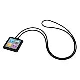 Black Silicone skin sport nano case for Apple iPod nano 6 generation 8gb 16gb + screen protector and lcd guard cleaner. (more colors available)