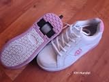 Veelys Schuhe mit Rollen Weiss/Pink Groesse 34