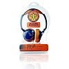 Rocking Residence Wooh! Graffit Headphones - Blue/Orange