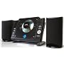Coby CX-CD377 Micro CD Stereo System with AM/FM Tuner with Digital Display and Line-in Input (Black)