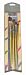 Sargent Art 56-3005 4 ct Assorted Angular Brushes with Wooden Handles