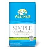 Wellness Simple Solutions Rice and Lamb Formula Dog Food, 4-Pound Bag