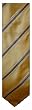 Men's Donald Trump Signature Collection Neck Tie Yellow, Silver & Black