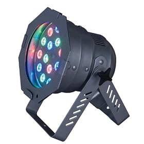 American DJ 46 HP Silver Par 46 LED RGB Color Mixing Par Can by