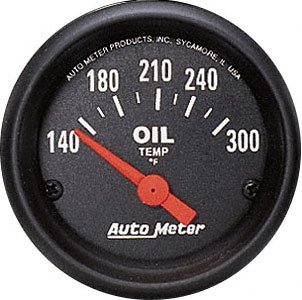 Auto Meter 2639 Z-Series Short Sweep Oil Temperature Gauge