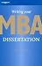 Writing Your MBA Dissertation