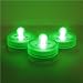 Submersible LED Decor Tea Light * Wedding or Events * (Pack of 10) - Green