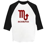 Scorpio - Raglan 3/4 Sleeve T-Shirt