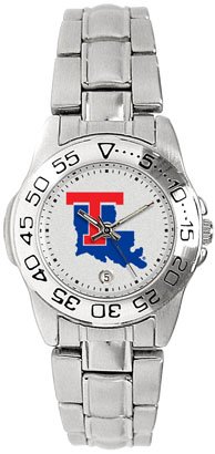 Louisiana Tech University Bulldogs Ladies Sports Steel Watch