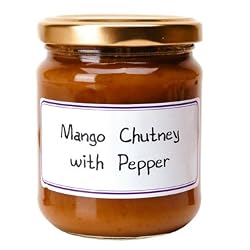 Mango Chutney with Pepper French Import 7.4 oz jar by l'Epicurien France