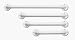 White Grab Bar, Size: 16 Inches, by Apex-Carex - 1 Ea
