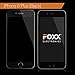 Iphone 6 Plus & Iphone 6 S Plus 5.5 Inch Tempered Glass Screen Protector FULL WIDTH with Black edge - Excellent Fitting Premium 9H Featuring Anti-scratch, Anti-fingerprint, By Foxx Electronics