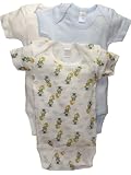 Balloon 3-Pack of Short Sleeve Onezie Bodysuits by Daydreamers