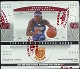 2003 04 Fleer Skybox EX Basketball Cards Hobby Box