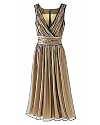 Newport News Shirred mesh dress