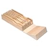 J.K. Adams ID-313 Medium Maple Knife Tray