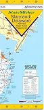 Maryland/Delaware Slicker: Highways, Major Roads, Places to Go (Laminated Folding Maps)