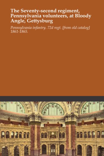 The Seventy-second regiment, Pennsylvania volunteers, at Bloody Angle, Gettysburg