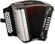Hohner Panther 3100GB GCF Accordion Black
