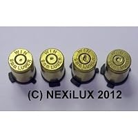ABXY Bullet Buttons Brass+Brass for XBOX 360 Controller w/ Torx L key