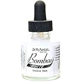 Dr. Ph. Martin's Bombay India Ink, 1.0 oz, White