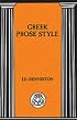 Greek Prose Style (Briston Classical Press Advanced Language)