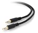 Belkin Mini Stereo Dubbing 3.5mm Plug Cable for Kindle Fire, iPod, iPhone, iPad, Android, Smartphone and MP3 Players (6ft)