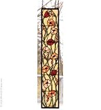 Meyda 6.5 Wide 36.5 High Poppies Sidelight Window 73266