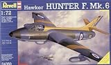 Hawker Hunter F Mk 6 1-72 Plastic Kit Revell Germany by Revell Ag (Germany)