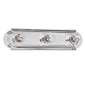 Simple 3-Light Vanity - Satin Nickel