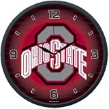 Ohio State Buckeyes Round Clock