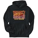 Hoodie Mens Black DONT SCARE ME Zodiacs