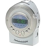 Coby CDRA140 Digital AM/FM Alarm Clock Radio with CD Player