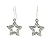 Earrings - E105 - Crystal Star ~ Clear AB
