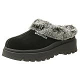 Skechers Womens Fortress Clog,Black,10M