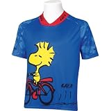 Louis Garneau 2008 Charlie Brown Short Sleeve Cycling Jersey - Snoopy Blue - 8620377-93D
