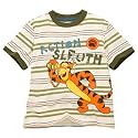 Disney Striped My Friends Tigger and Pooh Tee for Toddler Boys