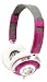 iFrogz EP-NP-9200 EarPollution Nerve Pipe Headphones - Flowers (Violet/Chrome)