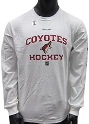 Phoenix Coyotes 2012 Stanley Cup Playoffs White Long Sleeve T-shirt
