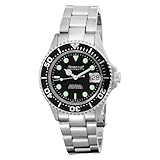Momentum Men's 1M-DV70B0 Aquamatic II Steel Bracelet Watch