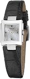 Kenneth Cole Stainless Steel Ladies Mop Analogue Dial Black Leather Strap Watch