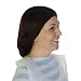 Liberty A1921 Soft Nylon Hairnet with 1/8" Honeycomb Pattern Holes, 21" Diameter, Black (Case of 1000)