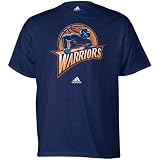 adidas Golden State Warriors Navy Blue Primary Logo T-shirt
