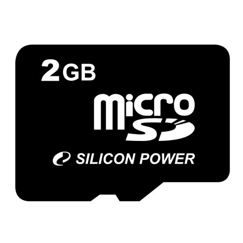 Silicon Power - Carte mémoire T-Flash (Micro SD) - 2GB