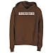 Hoodie Womens Brown 