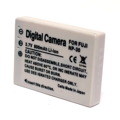 Maximal Power DB FUJ NP-30 Replacement Battery for Fuji Digital Camera/Camcorder (Gray)