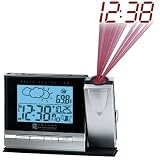 Oregon Scientific BAR338PA ExactSet Projection Clock with Cable-Free Weather Forecaster